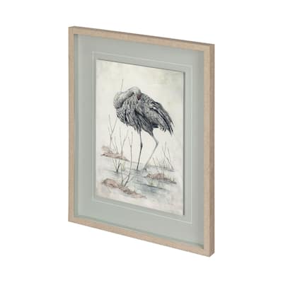 Sandhill Crane Framed Art Print