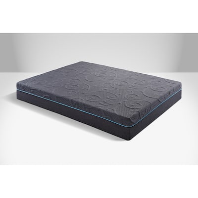 8" Bed Mattress Gel-Infused Memory Foam Hybrid Mattress in a Box