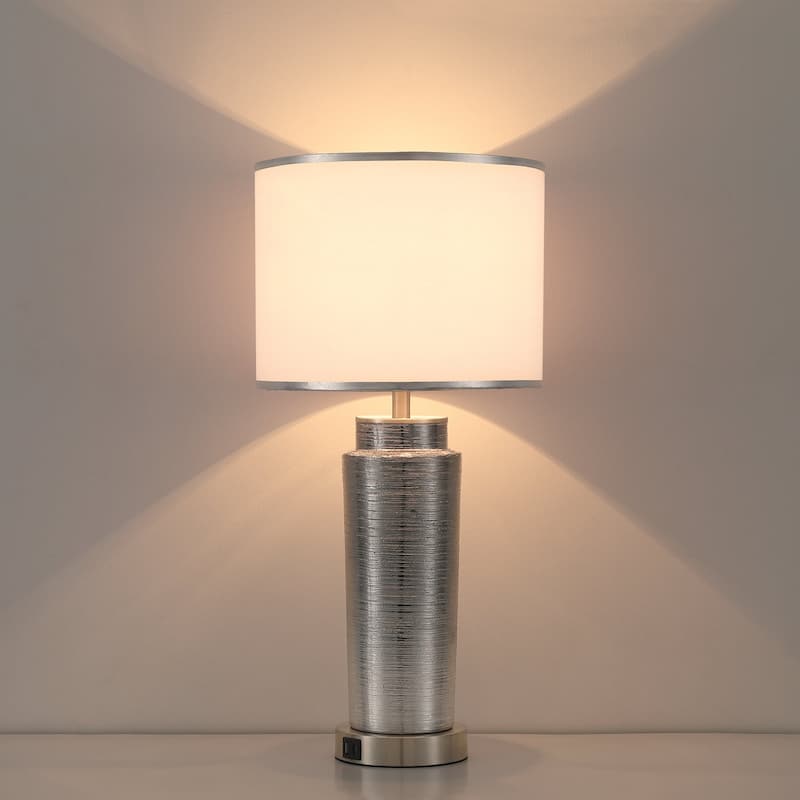 Acroma 25" Ceremic Single Table Lamp - 1-light