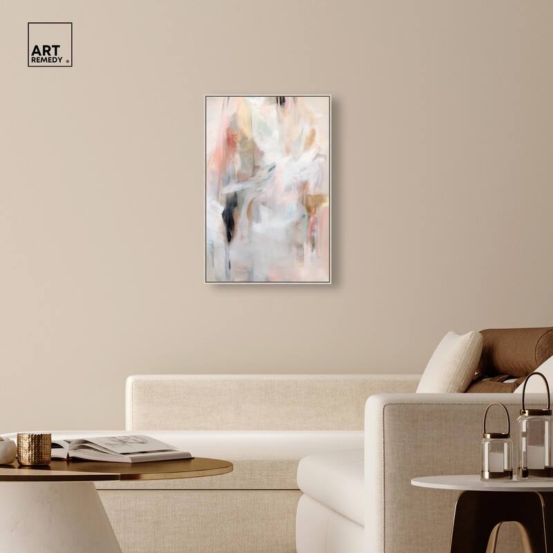Drifting Colors II Canvas by Art Remedy