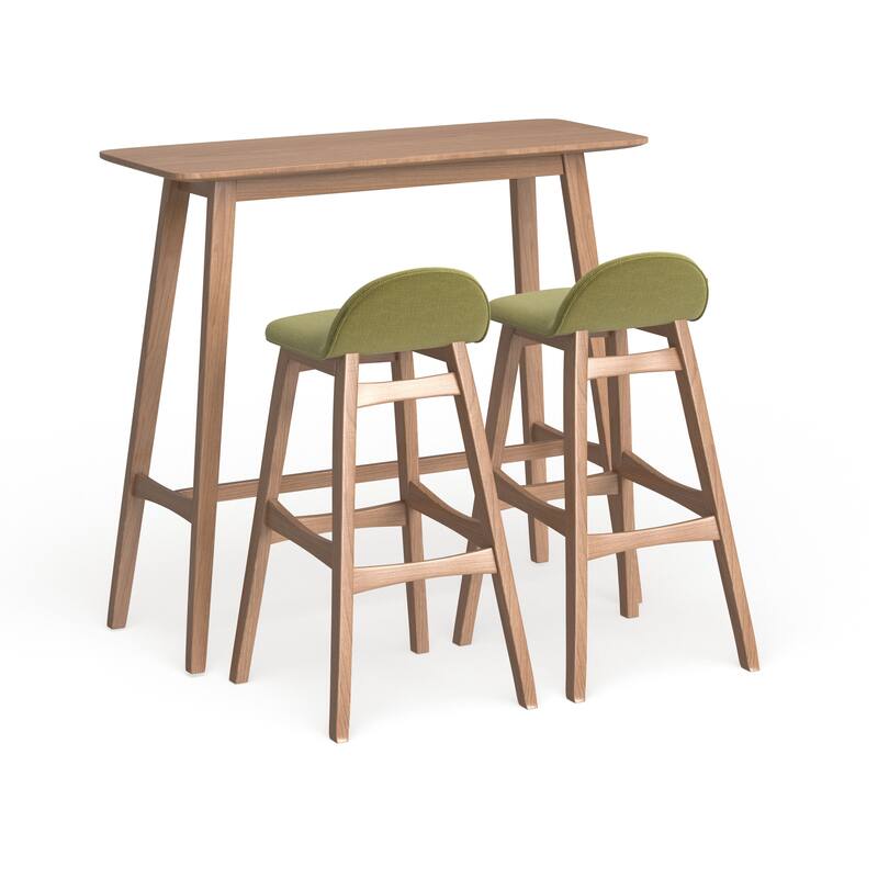 Carson Carrington Moss 3-piece Wood Bar Set by Christopher Knight Home