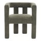 preview thumbnail 25 of 46, Set of 1 Chic design Barrel shaped Fabric Upholstered Accent Armchair