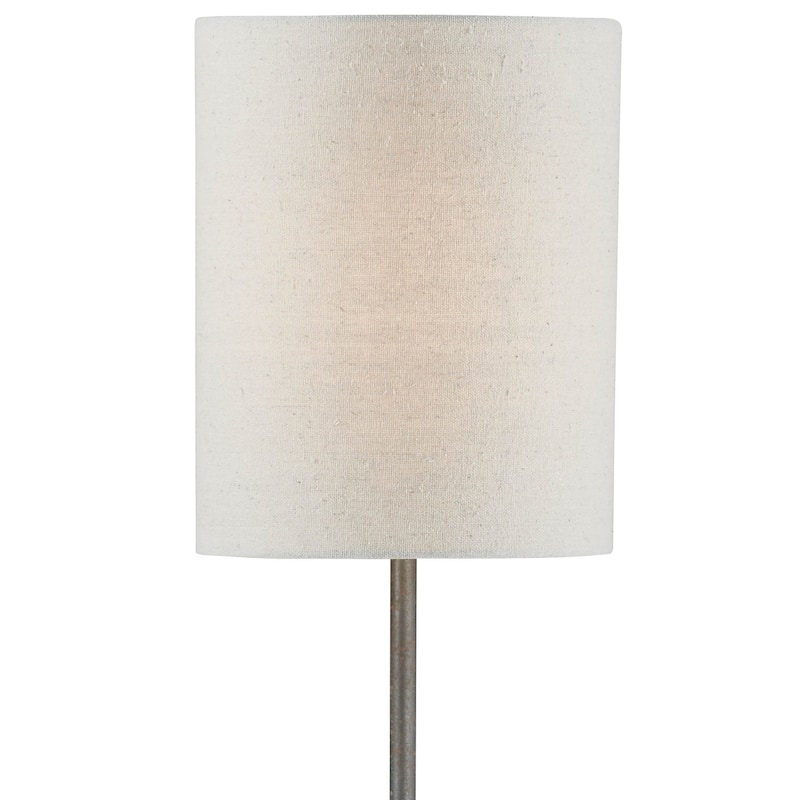 Brantley 32" Buffet Lamp with Linen Shade, Pewter (Set of 2)