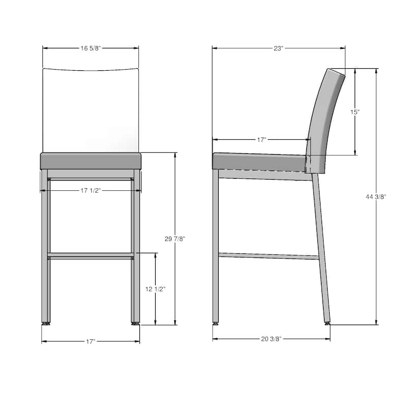Amisco Perry Bar Stool