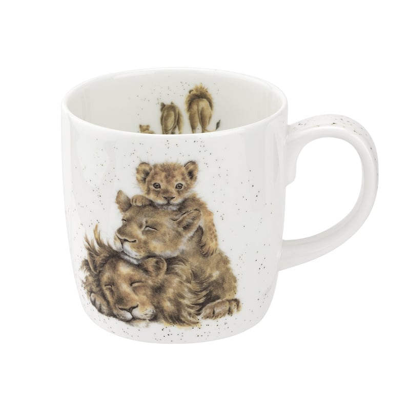 Royal Worcester Wrendale Designs Mug Wildlife Animals