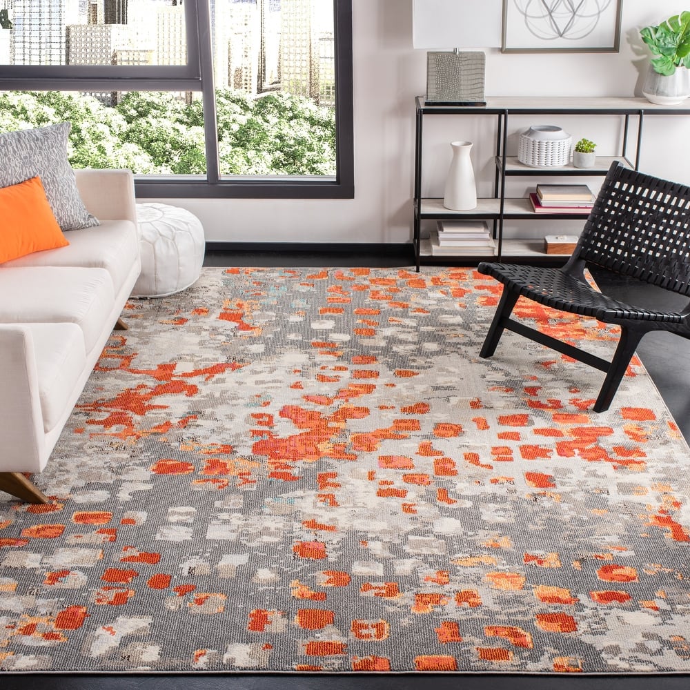 SAFAVIEH Madison Cherie Modern Abstract Watercolor Rug