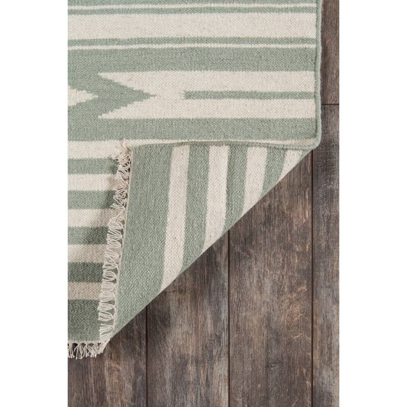 Skyline Decor Light Green Thompson Rugs in Rectangle Shape - Big
