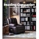 preview thumbnail 8 of 19, 360° Swivel Oversized Recliner Chairs with Heat and Massage Coffee