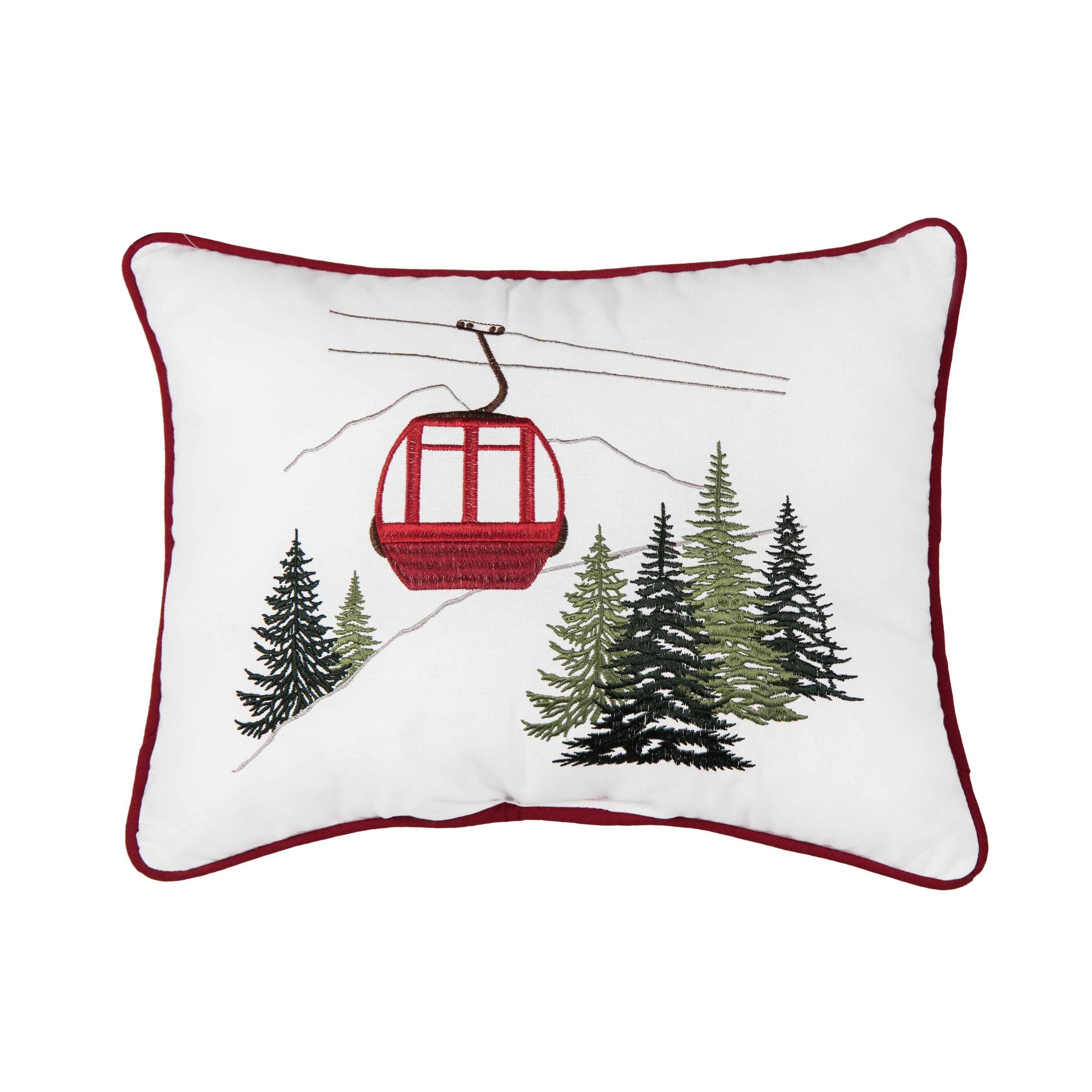Ski Gondola Pillow