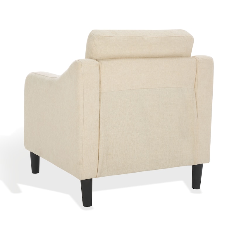 SAFAVIEH Couture Nathaniel Tufted Back Accent Chair - 32"W x 32"D x 34"H