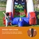 preview thumbnail 4 of 3, JumpOrange Inflatable Baseball Target Game with Air Blower and Foam Bat, Commercial Grade, 15oz PVC Vinyl, 90 LBS