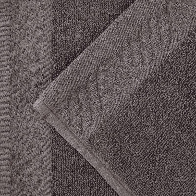 Superior Basketweave Egyptian Cotton Solid 3 Piece Assorted Towel Set