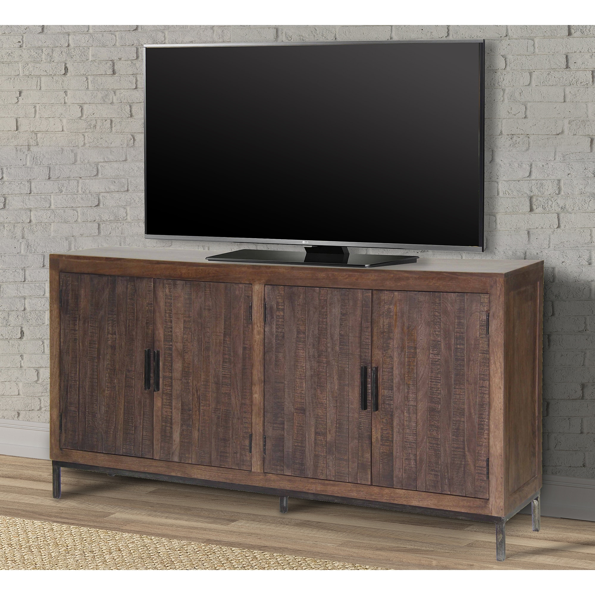 Brown TV Console Bed Bath Beyond