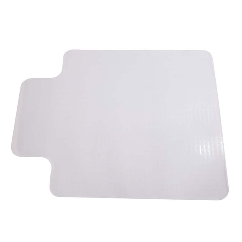 PVC Chair Floor Mat Studded Back with Lip