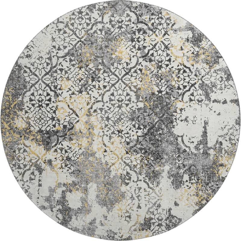 Premium Washable Super Soft Vintage Trellis Mayfield Rug