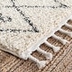 preview thumbnail 12 of 14, Nuloom Ivory Contemporary Soft Marrakech Diamond Trellis Aztec Tassel Shag Rug