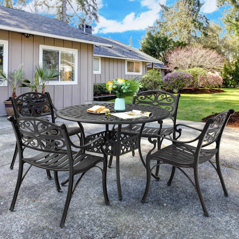 nuu-garden-patio-5-pieces-cast-aluminum-dining-set-with-2-24-umbrella