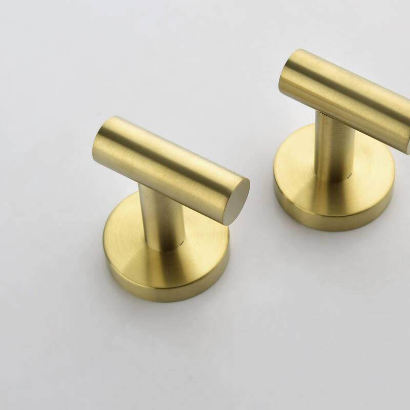12-PCS Stainless Steel Bathroom Accessories Set Wall Mounted,Round Shape
