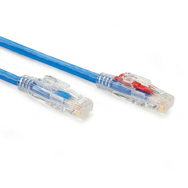 20 Feet - Blue Available in 28 Lengths and 10 Colors UTP RJ45 10Gbps High Speed LAN Internet Patch Cord Cat5e Ethernet Cable GOWOS 10-Pack Computer Network Cable with Bootless Connector 