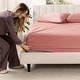 preview thumbnail 37 of 55, Bare Home Organic Cotton Fitted Sheet - Smoth Sateen Weave