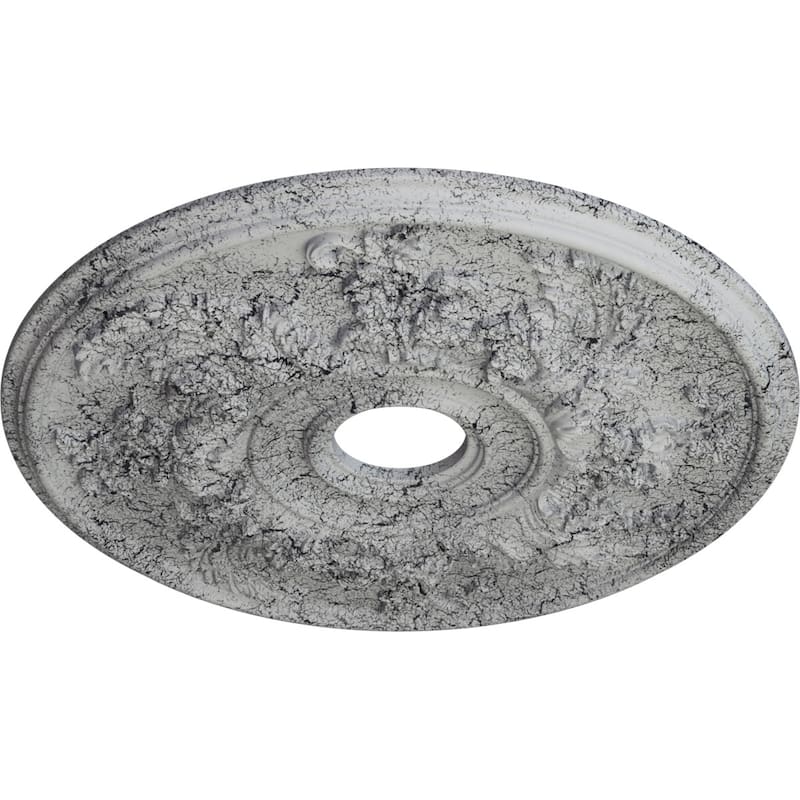 23 5/8"OD x 4 5/8"ID x 1 7/8"P Acanthus Twist Ceiling Medallion