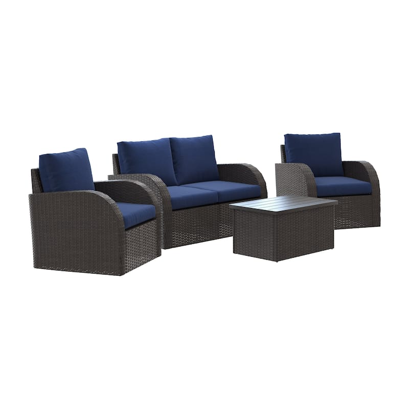 Brisbane Outdoor Loveseat 5-Piece Set