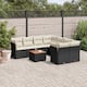 Option Black and cream 9 Piece Set
