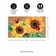 preview thumbnail 3 of 1, 28 in. x 16 in. Sunflower Ladybugs Coir Mat