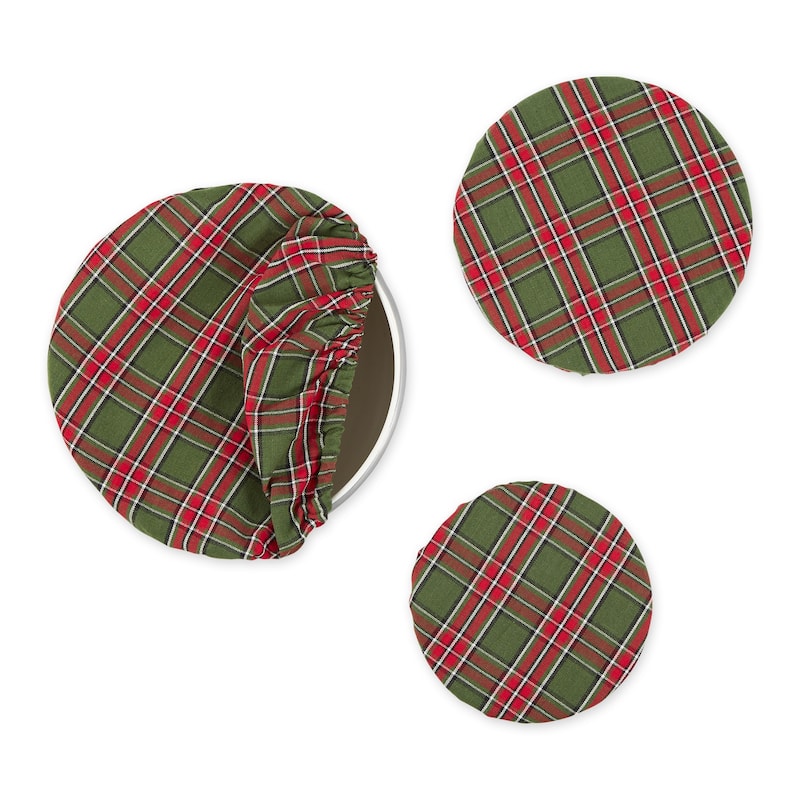 Print Dish Cover (Set Of 3)