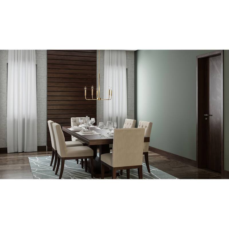 Quoizel Abner Steel 5-light Chandelier