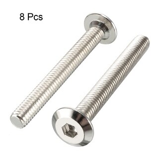 M6x50mm Hex Socket Head Screws Furniture Bolts Fastener Carbon Steel ...