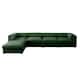 Option Green+4 Seat+1 Ottoman