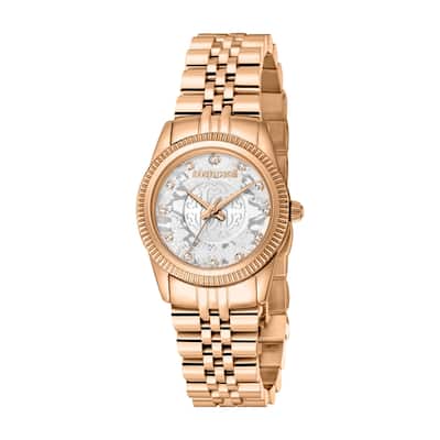 Roberto Cavalli Women RC5L074M0075 Quartz Watch - Rose-Tone
