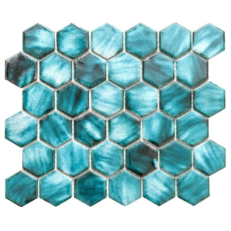 The Tile Life Agate 2x2 Porcelain Backsplash Wall Tile