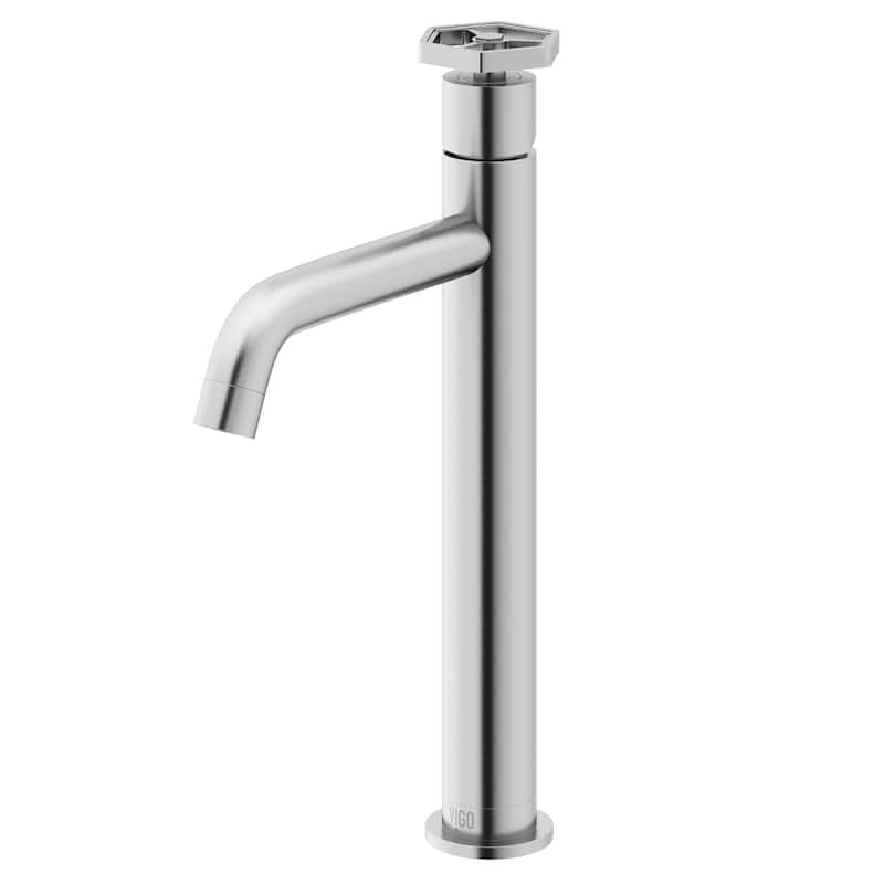 VIGO Ruxton 12" H Single Handle Single Hole Bathroom Vessel Faucet