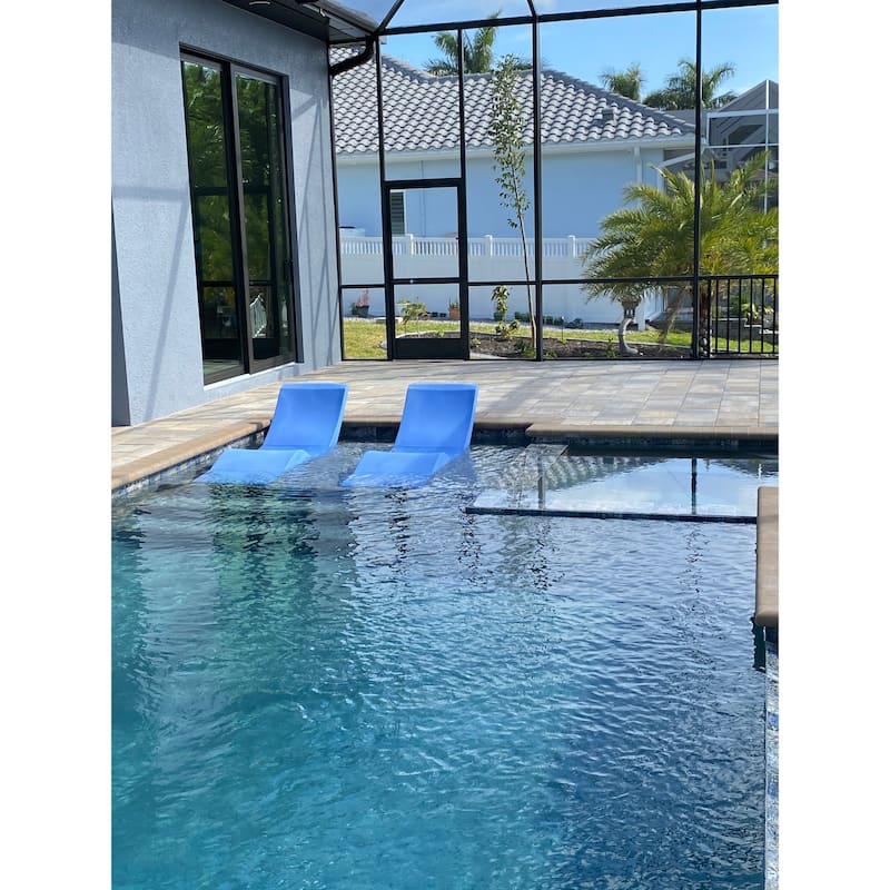Aqua Outdoors In-Pool Chaise Lounge - Set of 2