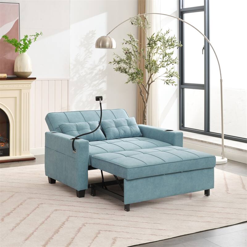 Chair Bed Convertible Chair 3-in-1 Pull Out Sleeper Chair Beds