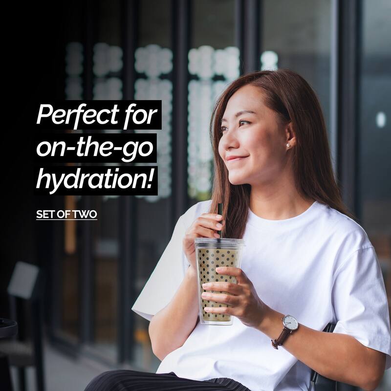 Copco Minimus Tumbler With Removable Straw And Double Wall Insulation - 24 oz.