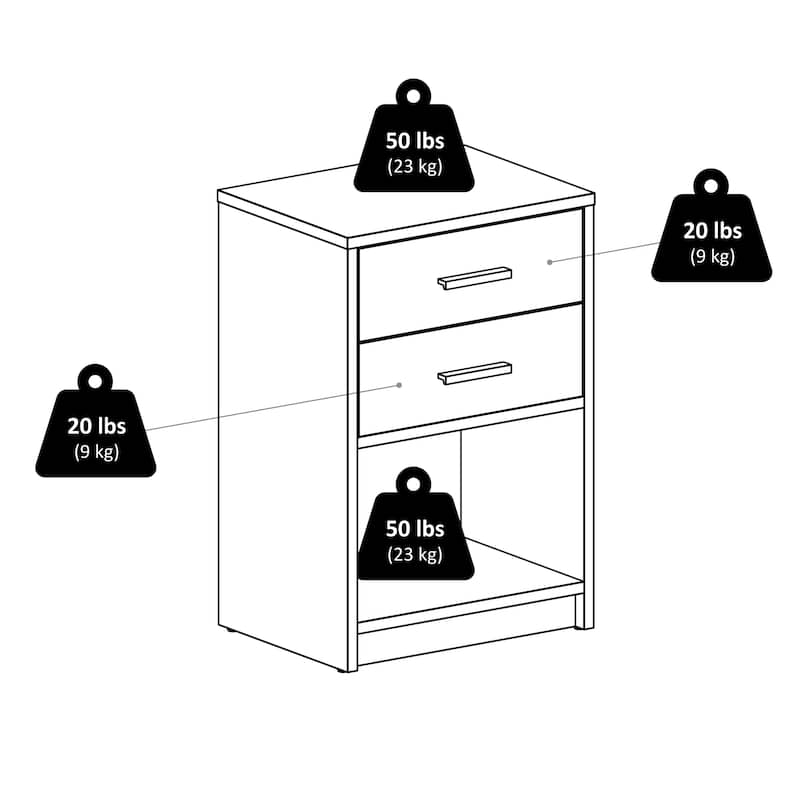 Molina Accent Table, Nightstand