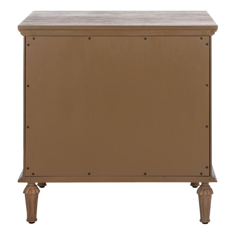 SAFAVIEH Couture Melkorka 1-Drawer Wood Nightstand