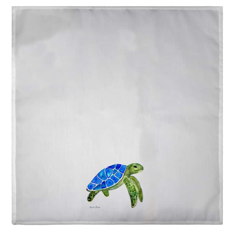 Drake's Sea Turtle Guest Towel - 20x20