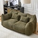 preview thumbnail 43 of 98, Modern Cute Chenille Upholstered Loveseat with High Resilience Foam
