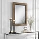 preview thumbnail 5 of 5, Uttermost 09853 Island 30" W x 41" H Rectangular Framed Bathroom