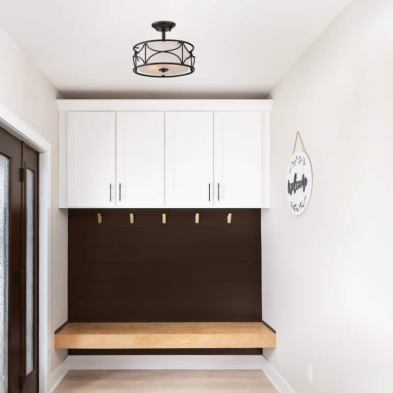 Avara 2 Light Semi-Flush