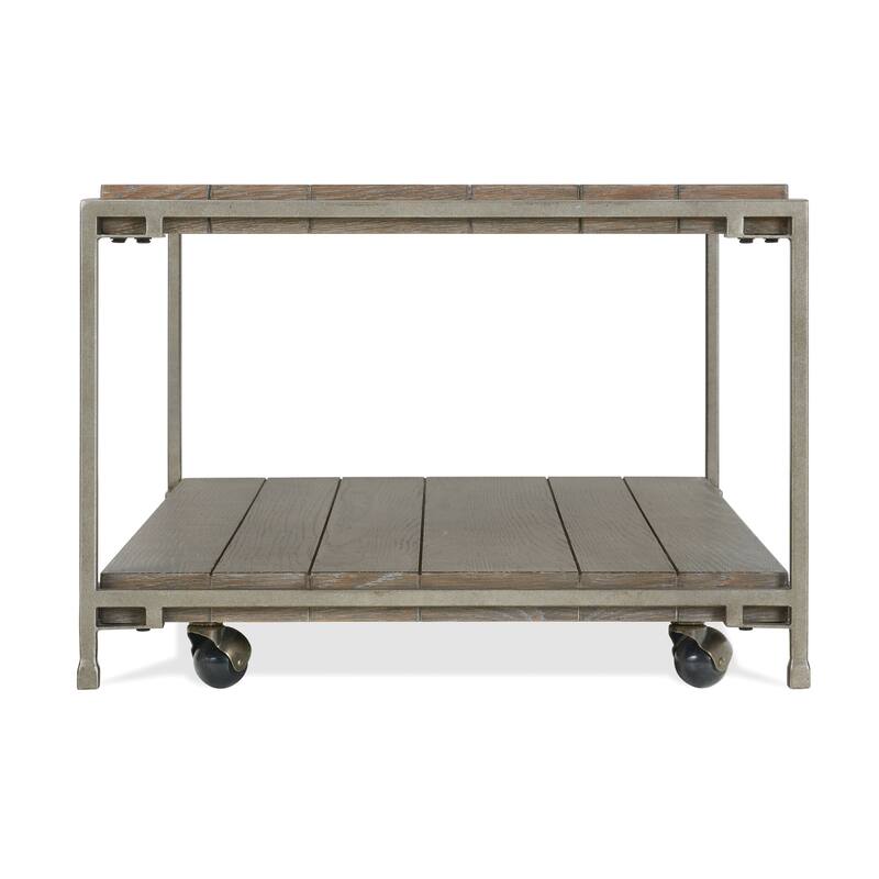 Modern Rectangular 3-piece Table Set with Coffee Table and 2 End Tables for Living Room