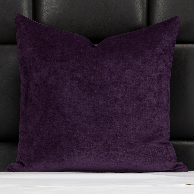 Mixology Padma Washable Polyester Throw Pillow - 20 x 20 - Aubergine