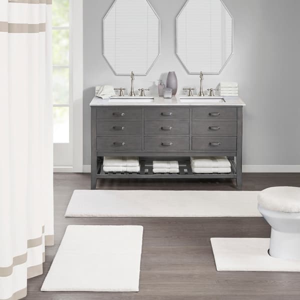 Marshmallow Bath Rug - 24 x 72 - Ivory