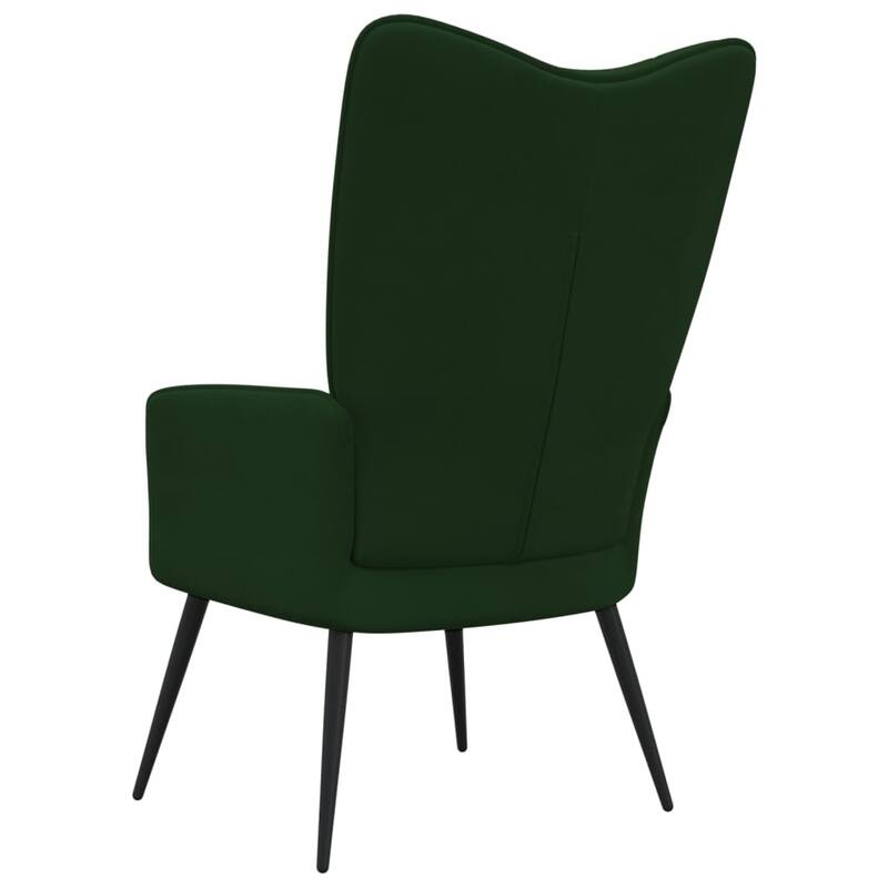 vidaXL Relaxing Chair multi colors Velvet