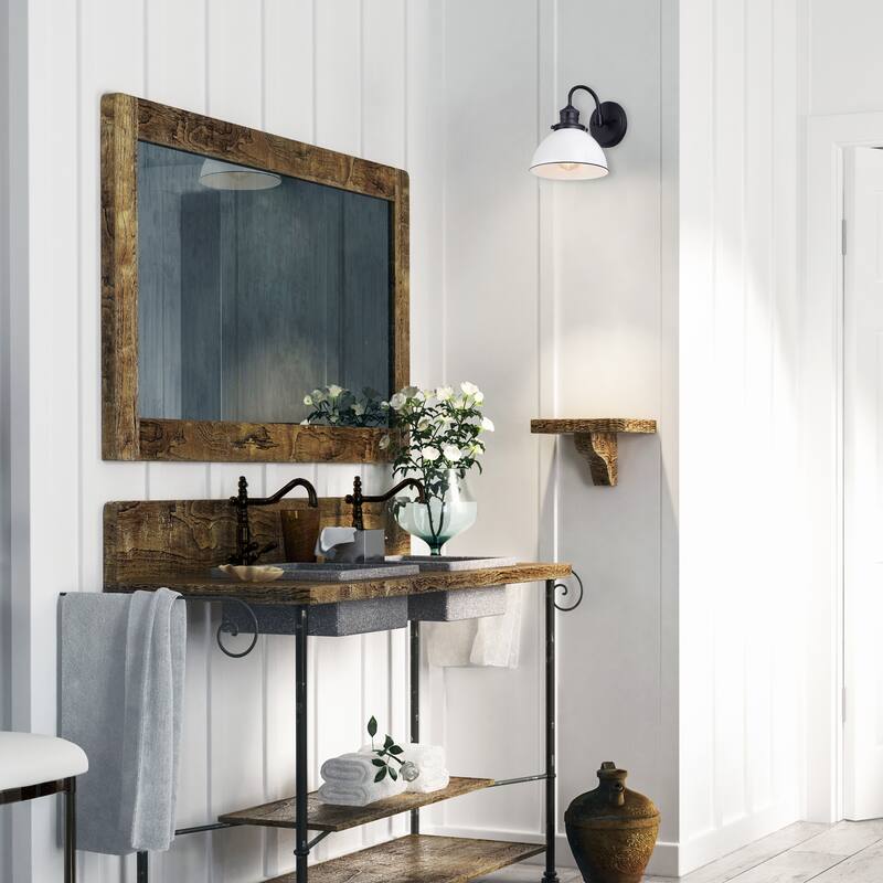 Savannah Matte Black Dimmable Wall Light