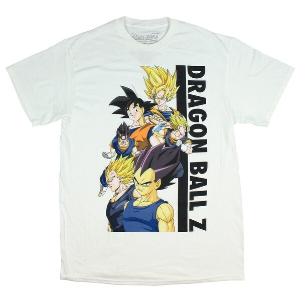 Shop Dragon Ball Z Shirt Men's Goku Vegeta Vegito Potara ...